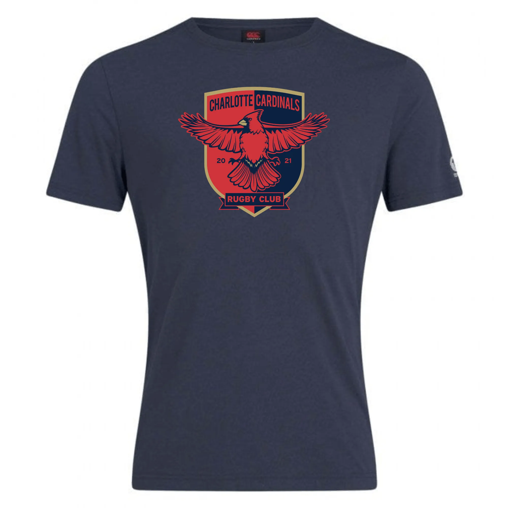 Charlotte Cardinals Rugby Club Club Plain Tee by Canterbury