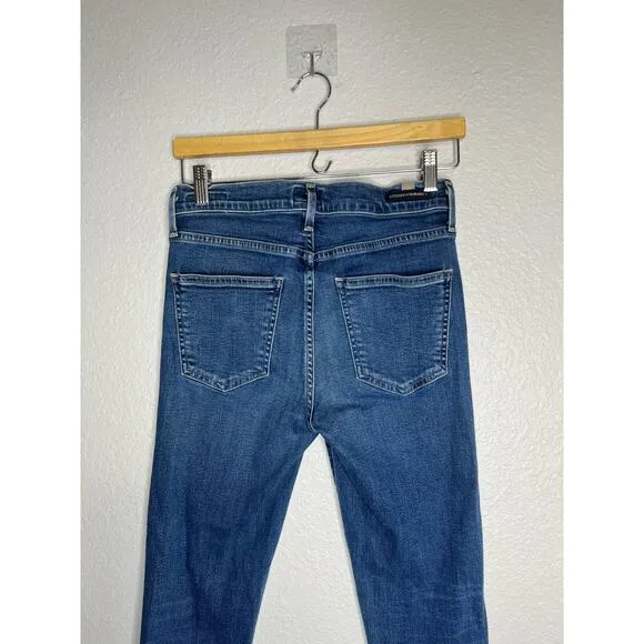Citizens of Humanity Rocket Crop High Rise Skinny Jeans 27