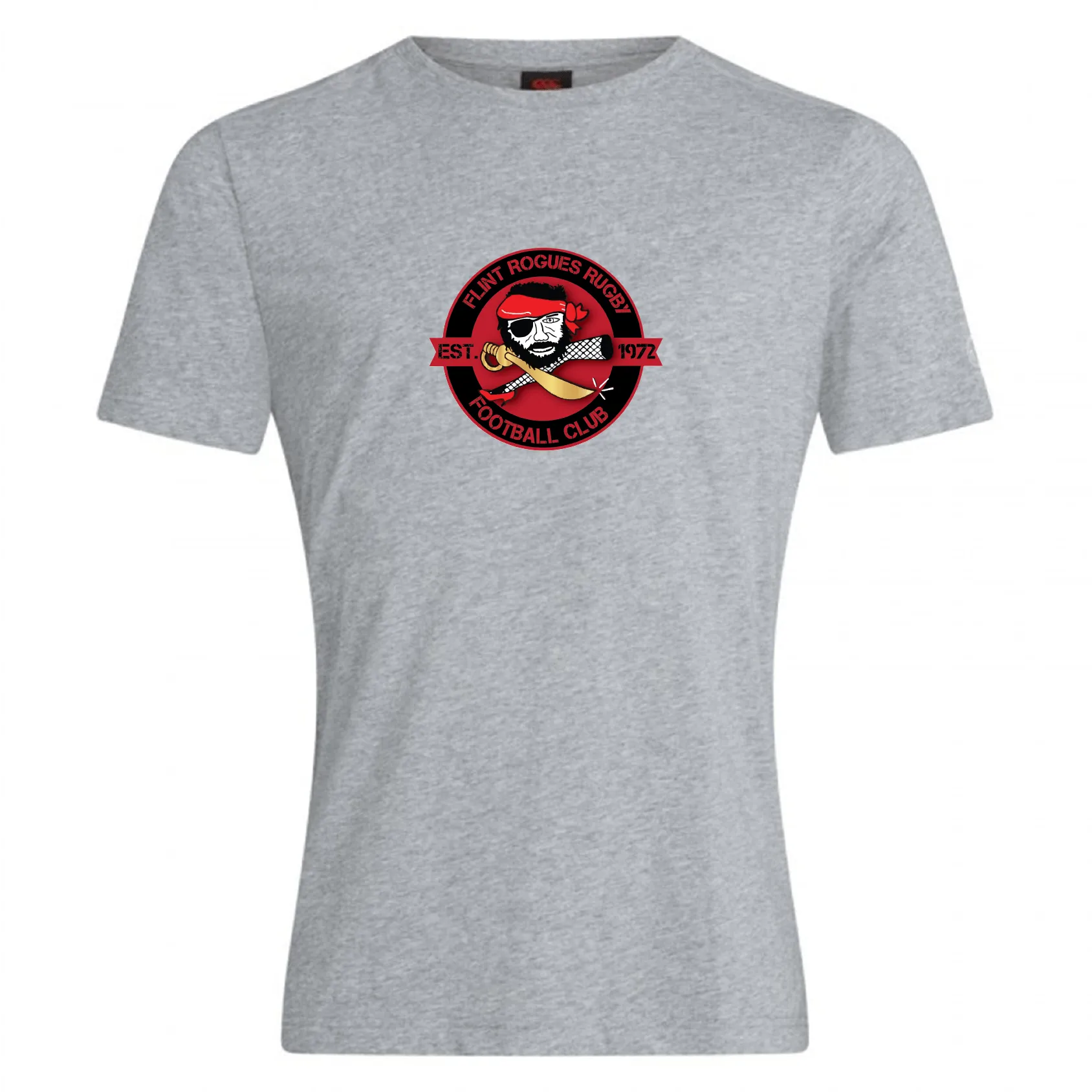 Flint Rogues Club Plain Tee by Canterbury
