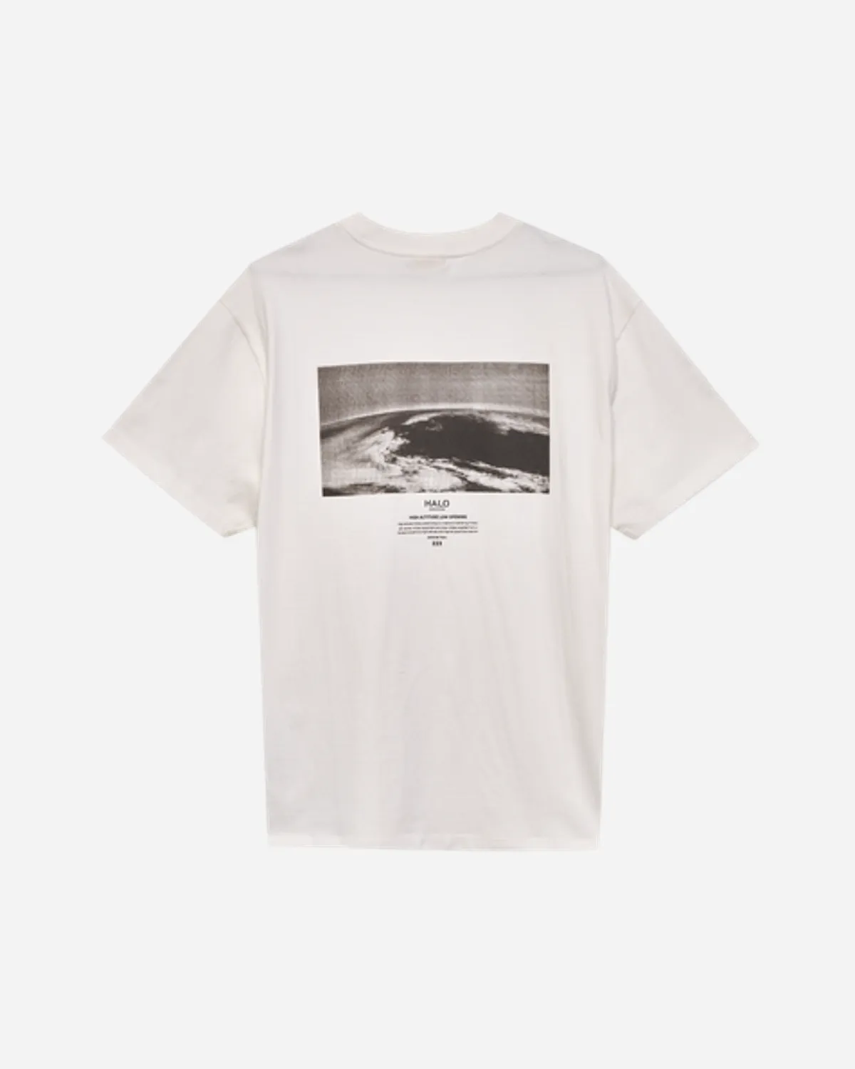 Halo Logo Photo Graphic T-Shirt - Marshmallow
