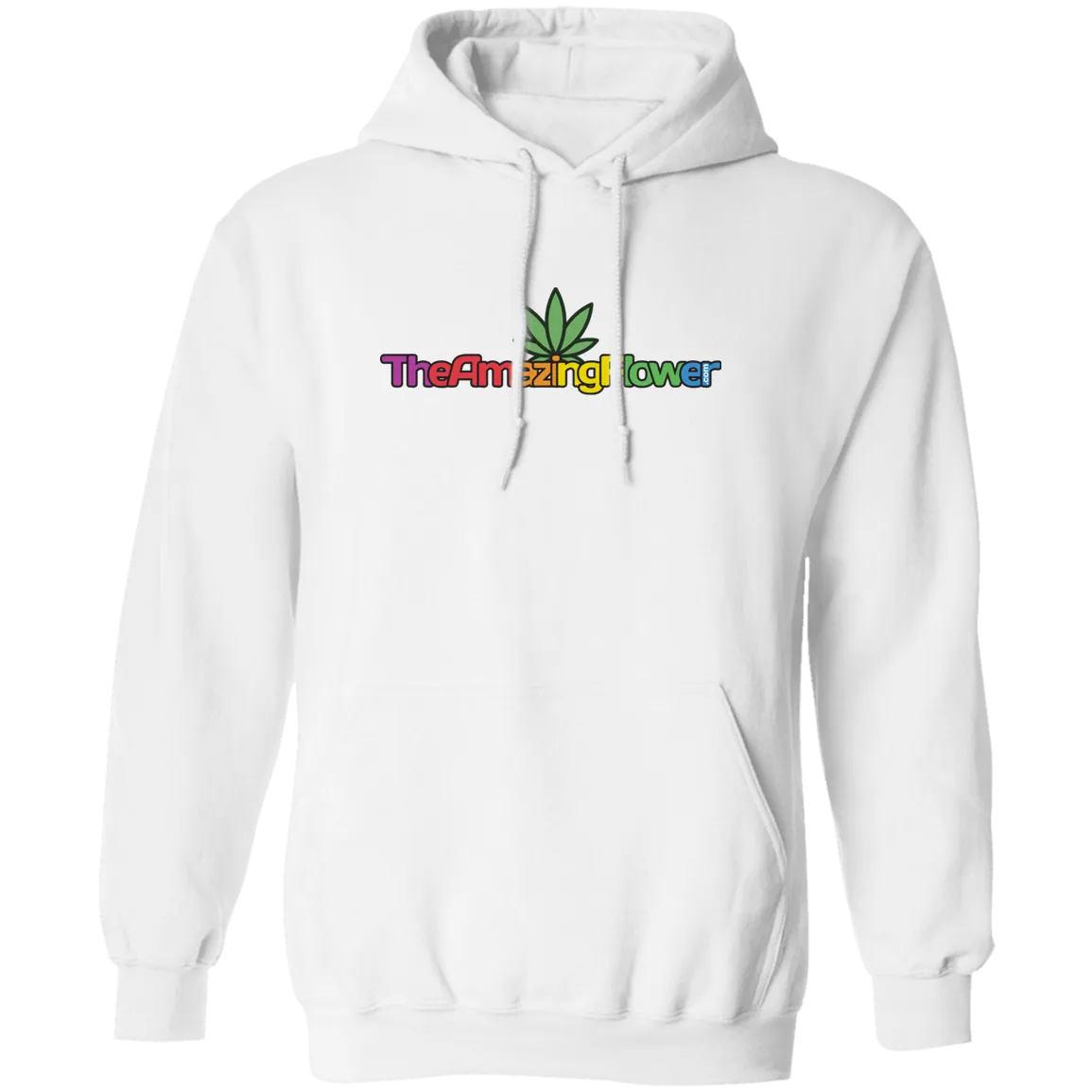 Hemp Leaf Multi-color Logo Hoodie