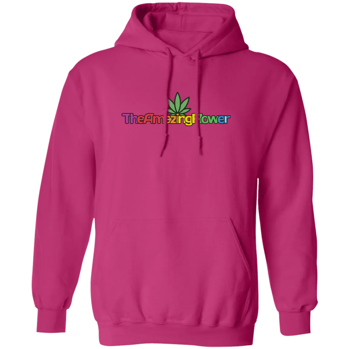 Hemp Leaf Multi-color Logo Hoodie