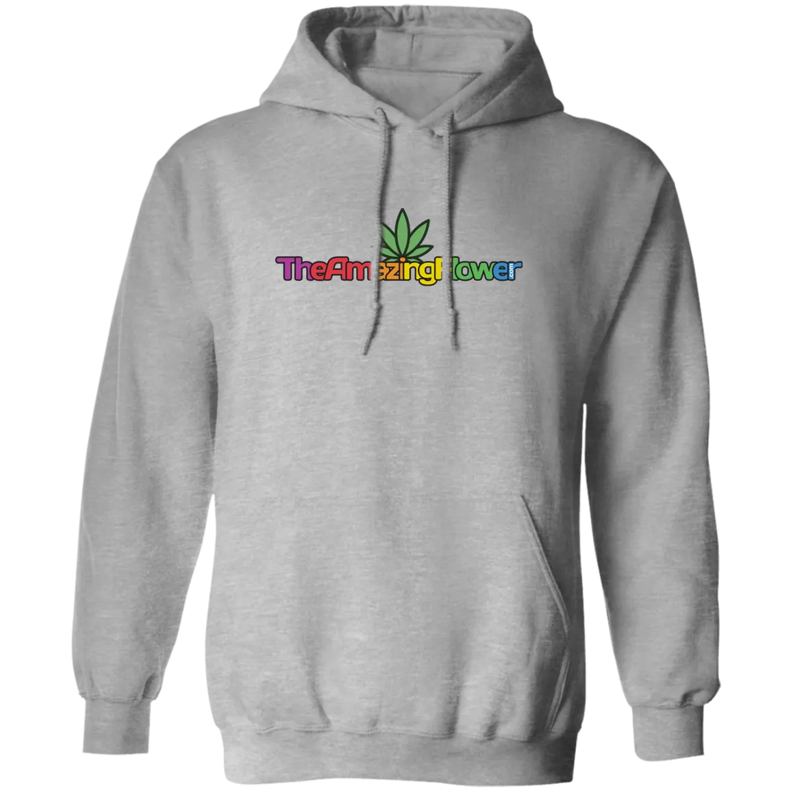 Hemp Leaf Multi-color Logo Hoodie