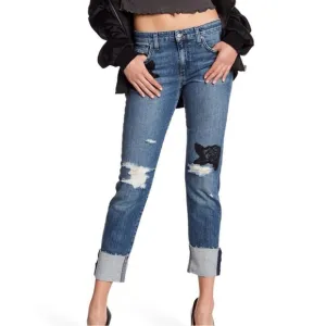 Joe's Jeans The Smith Mid Rise Straight Ankle Rose