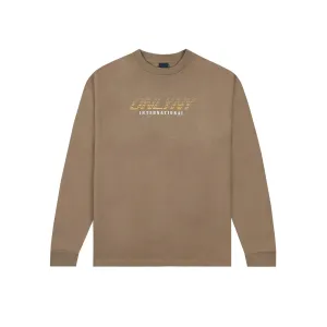 Only NY Earthbound Long Sleeve T-Shirt - Brown