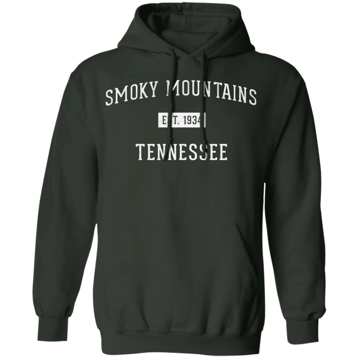 Smoky Mountains Established - Pullover Hoodie
