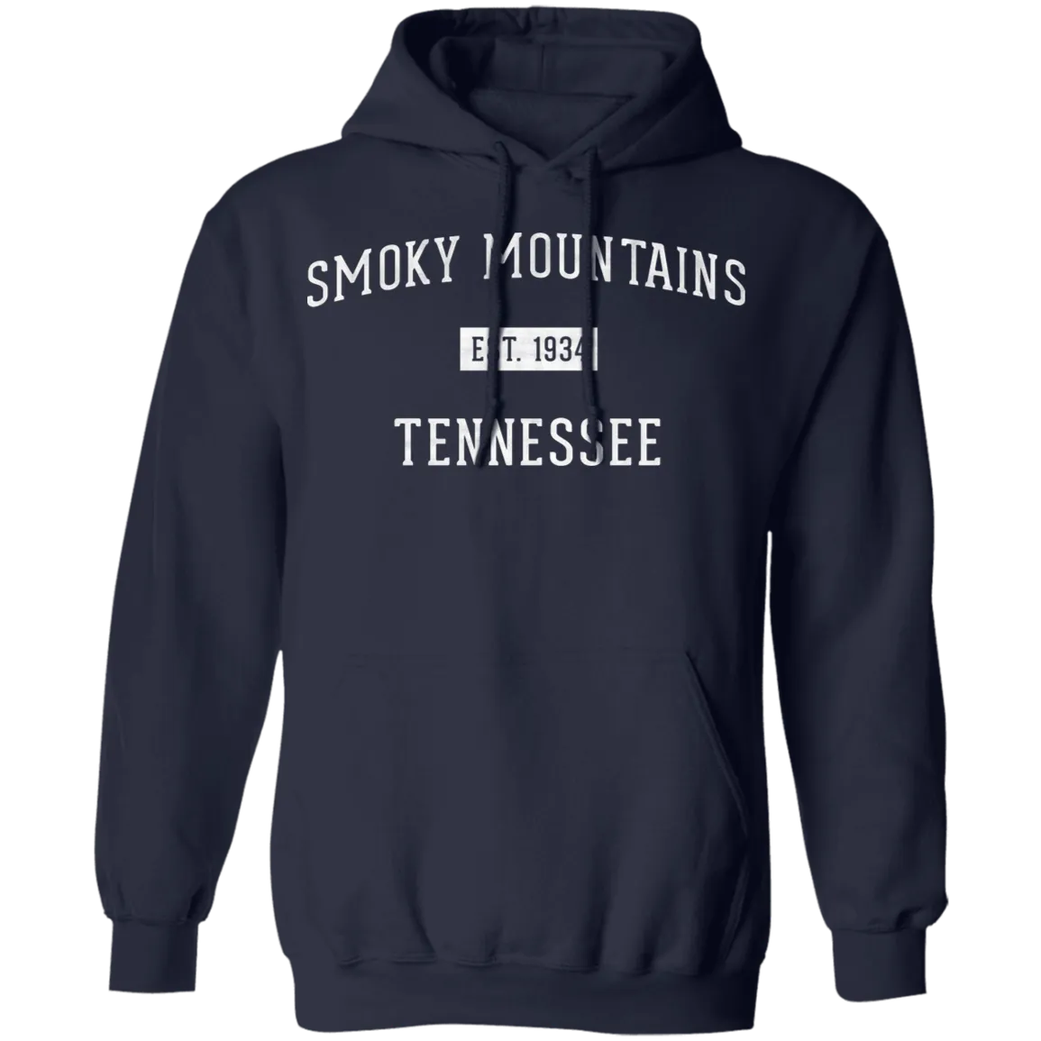 Smoky Mountains Established - Pullover Hoodie